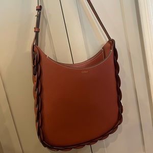 Chloe Medium Darryl Bag in Sepia Brown
